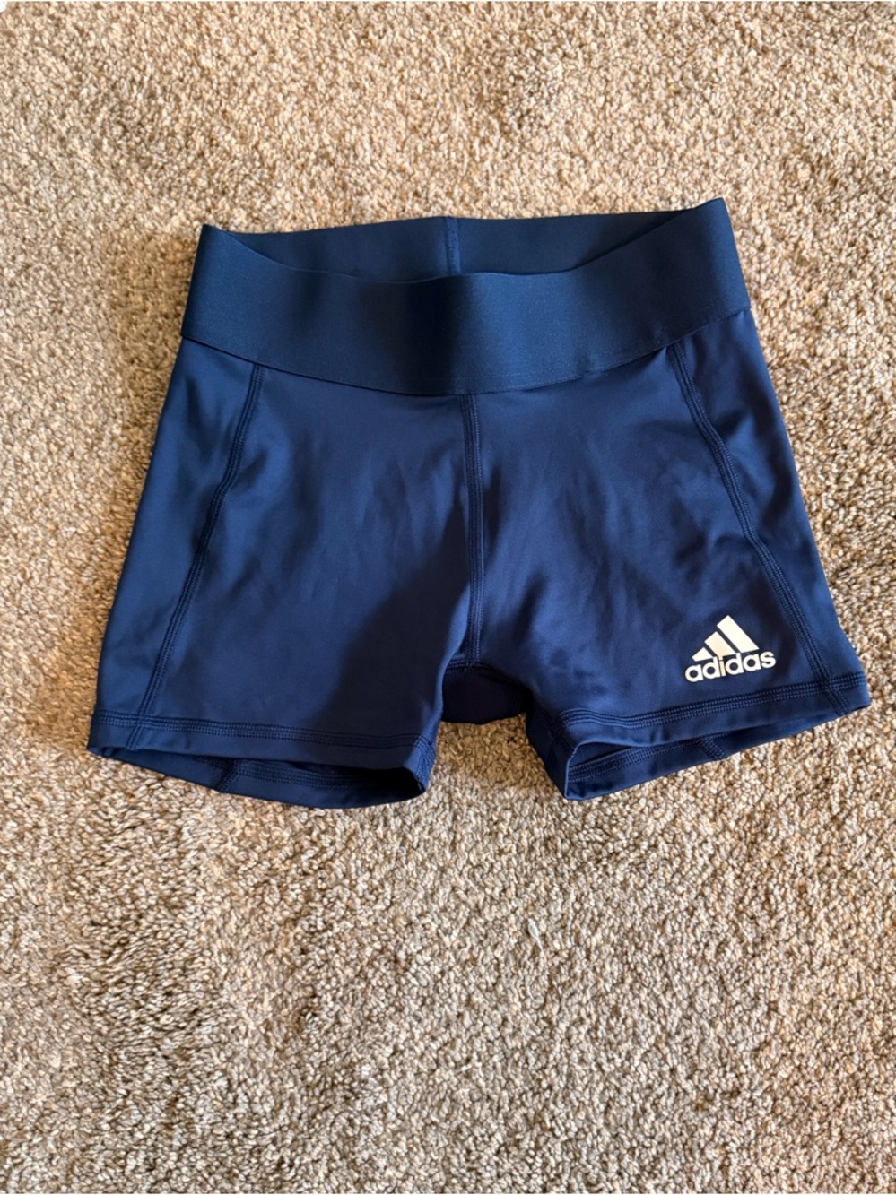 adidas Women’s Navy Stretch Training Shorts